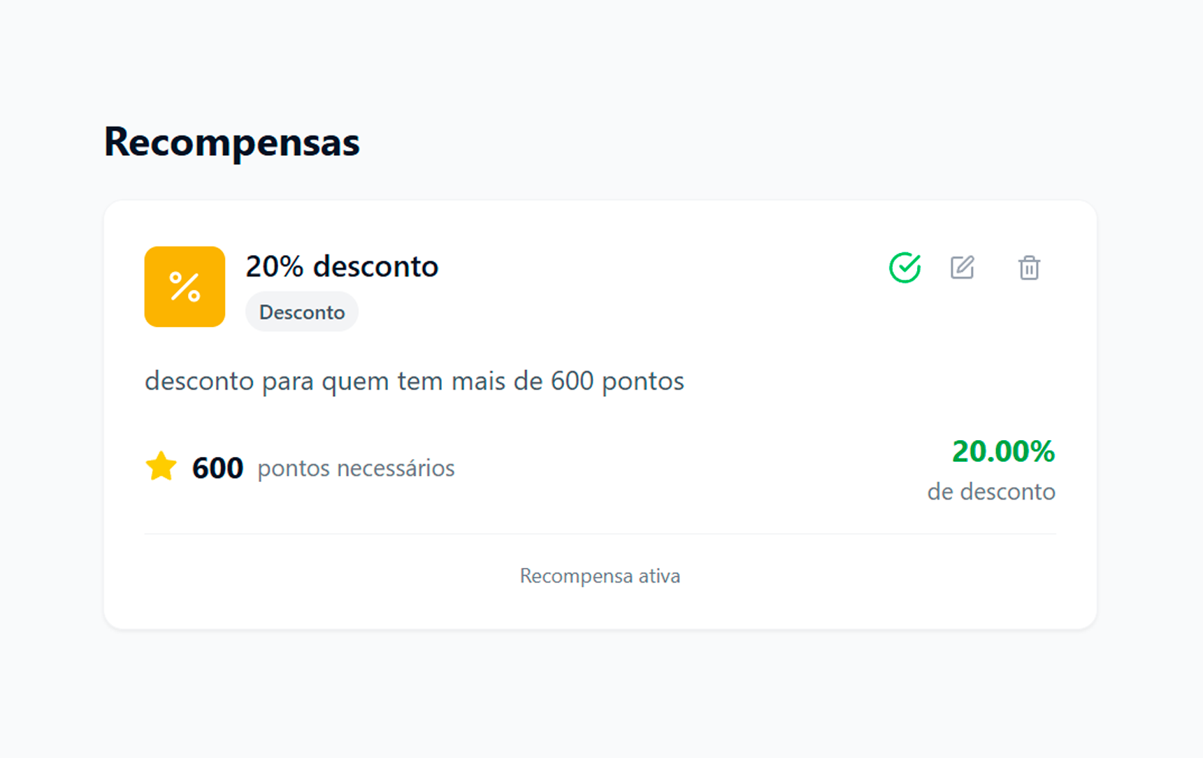 Fidelização de Clientes